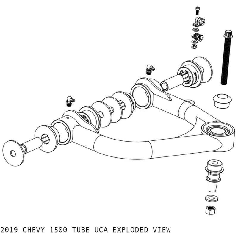 Camburg — 1.25" Performance Uniball Upper Arms
