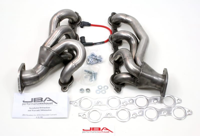 JBA — JBA 10-15 Chevrolet Camaro 6.2L LS 1-3/4in Primary Raw 409SS Cat4Ward Header
Exhaust Header