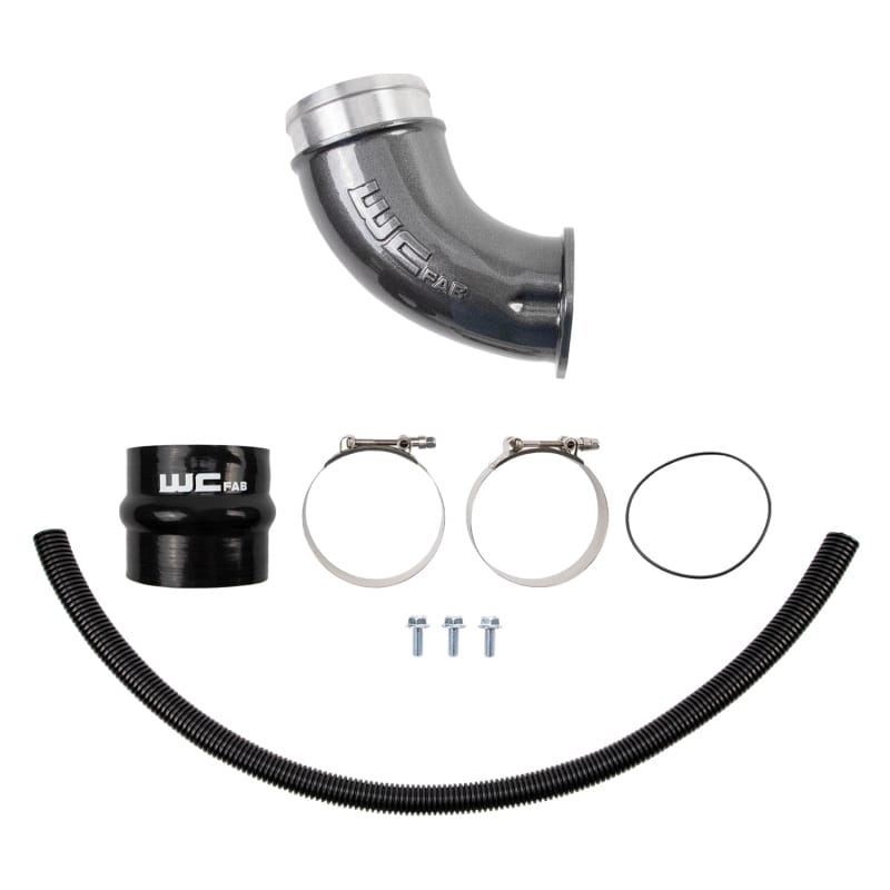 Wehrli — Intake Horn, High Flow, 4 in., for 2001-2004 Duramax LB7, Illusion Purple
