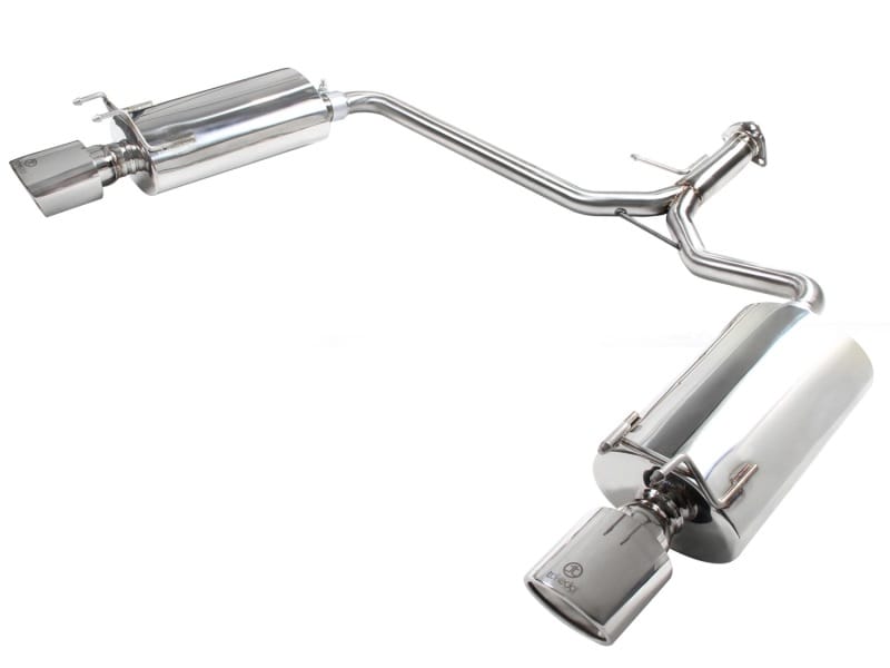 aFe — Takeda 2-1/4 IN to 1-3/4 IN 304 Stainless Steel Axle-Back Exhaust System