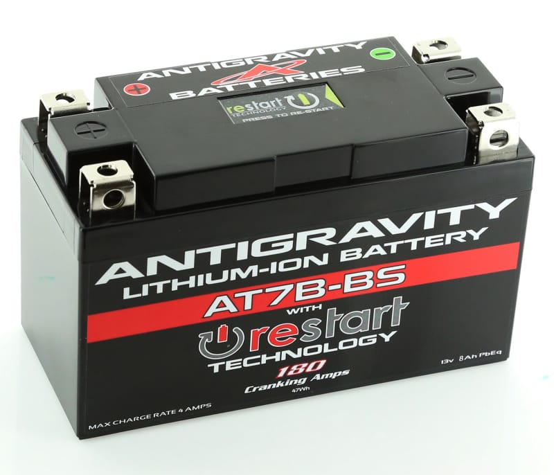 Antigravity Batteries — Antigravity YT7B-BS Lithium Battery w/Re-Start