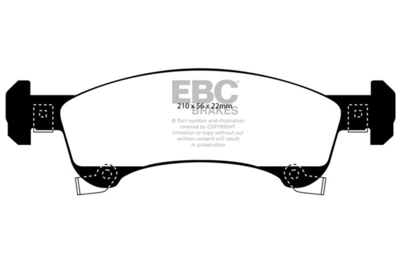 EBC — Ultimax OEM Replacement Brake Pads