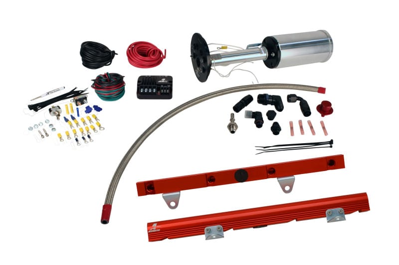 Aeromotive — 03-13 Corvette Stealth Eliminator Street Fuel System with LS1 Fuel Rails