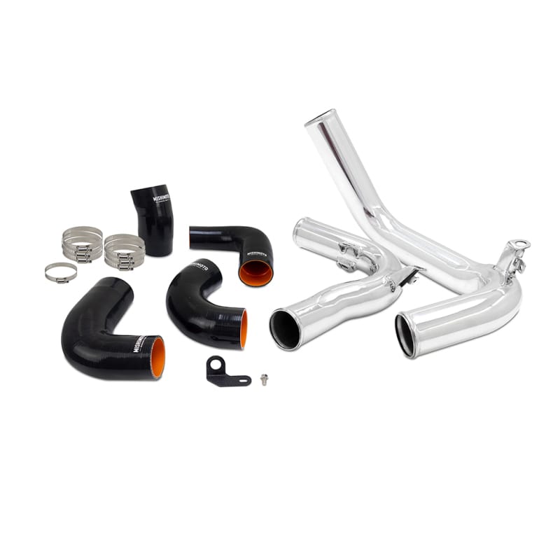 Mishimoto — Intercooler Pipe Kit, Polished, fits Volkswagen GTI MK8 MQB 2022+