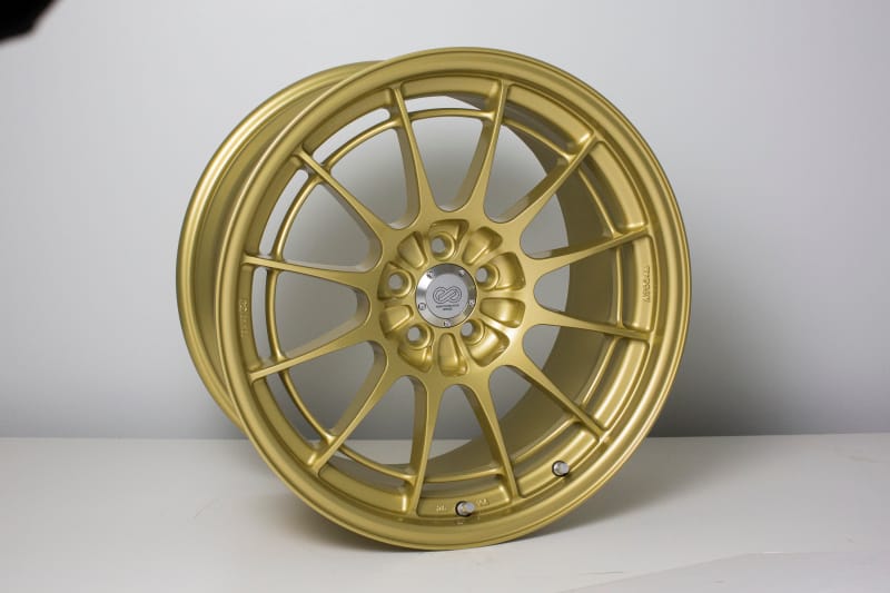 Enkei — Enkei NT03+M 18x9.5 5x100 40mm Offset Gold Wheel (MOQ 40 / Special Order)
Enkei NT03+M 18x9.5 5x100 40mm Offset Gold Wheel  
