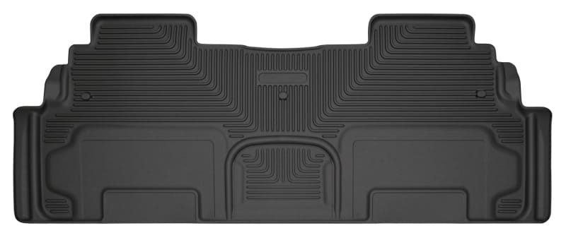 Husky Liners — Husky Liners 09-14 Chevy Traverse/07-14 GMC Acadia Weatherbeater Black 2nd Seat Floor Liners