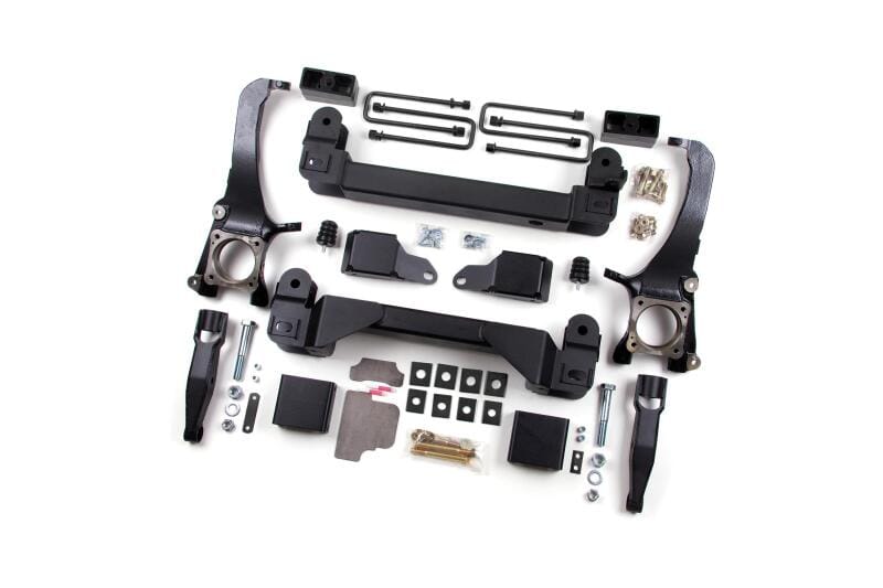 Zone Offroad — Zone Offroad 16-21 Tundra 5in Suspension System Lift Kit w/Fox 2.0 Adventure Series Shocks