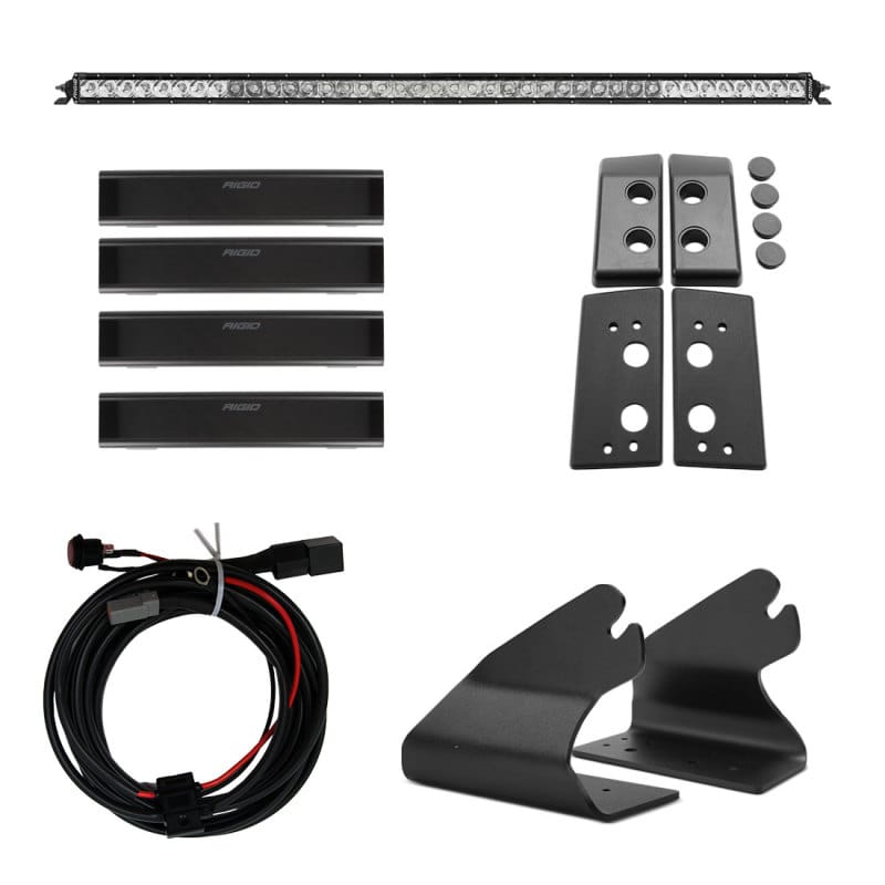 Rigid Industries — 2021 Bronco Roof Line Light Kit with a SR Spot/Flood Combo Bar Included