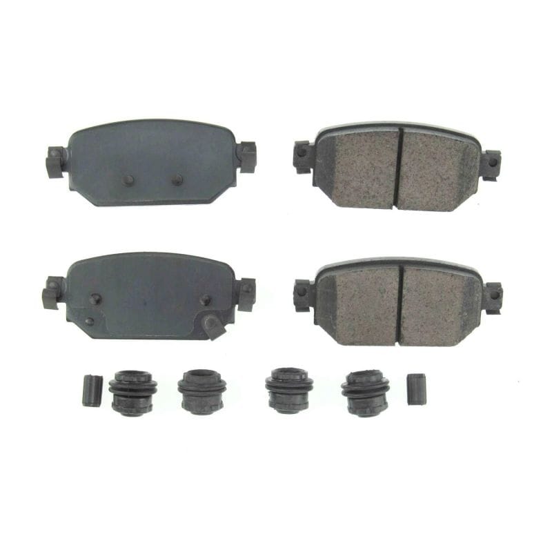 PowerStop — PowerStop - Z17 Low-Dust Ceramic Brake Pads with Hardware