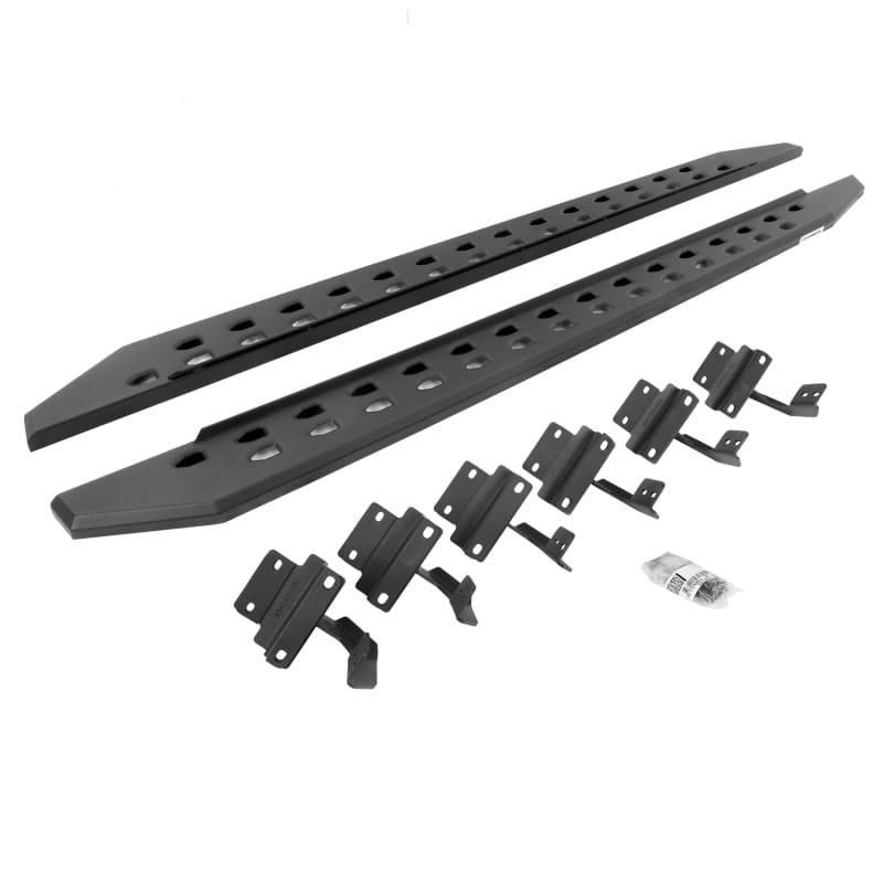 Go Rhino — RB20 Slim Line Running Boards with Mounting Brackets Kit