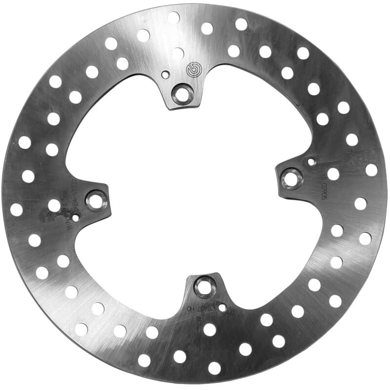 Brembo OE Powersports — Brembo OE 13-15 Ducati Hyperstrada ABS 821CC/19-21 Hypermotard 950CC 245x5mm Brake Disc - Rear Fixed