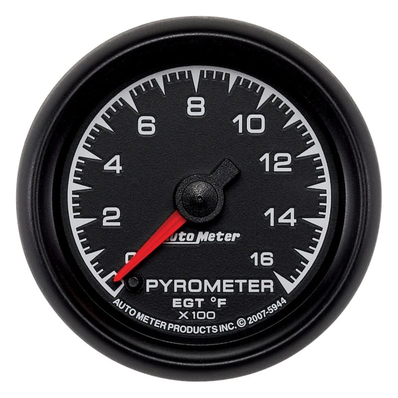 AutoMeter — GAUGE, PYROMETER (EGT), 2 1/16", 1600?F, DIGITAL STEPPER MOTOR, ES