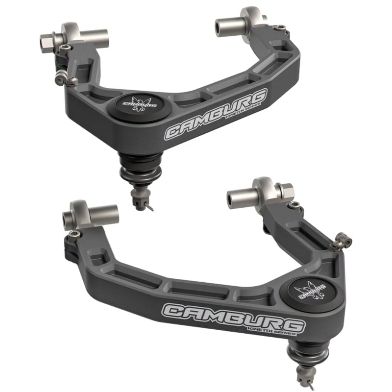 Camburg — Camburg 2024+ Ford Ranger Raptor KINETIK Series Billet X-Joint XL Upper Control Arms - Gray
Control Arm Kit