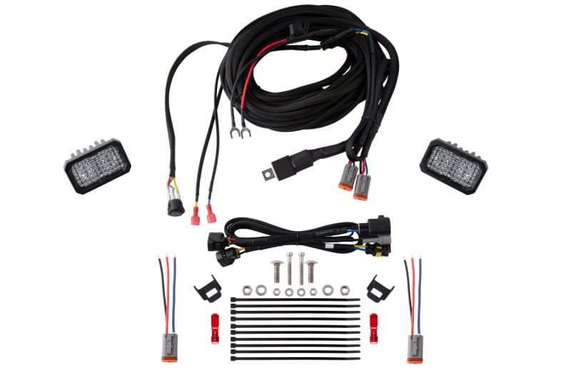 Diode Dynamics — Allows for flush installation of SSC2 LED pods in the rear bumper.
Allows you to mount two C2 2.0 pods underneath the rear bumper.