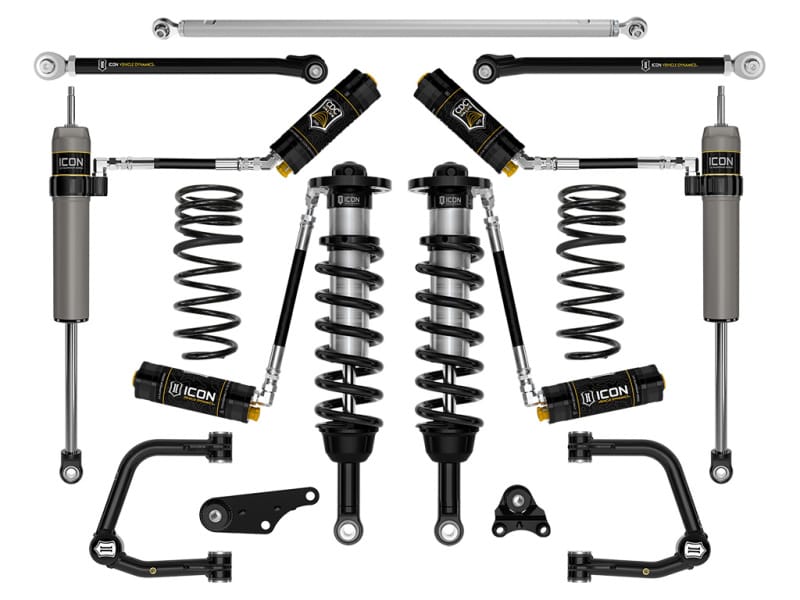 ICON — 24 LAND CRUISER 250 SERIES 1.25-3" LIFT STAGE 8 SUSPENSION SYSTEM CDCV TUBULAR