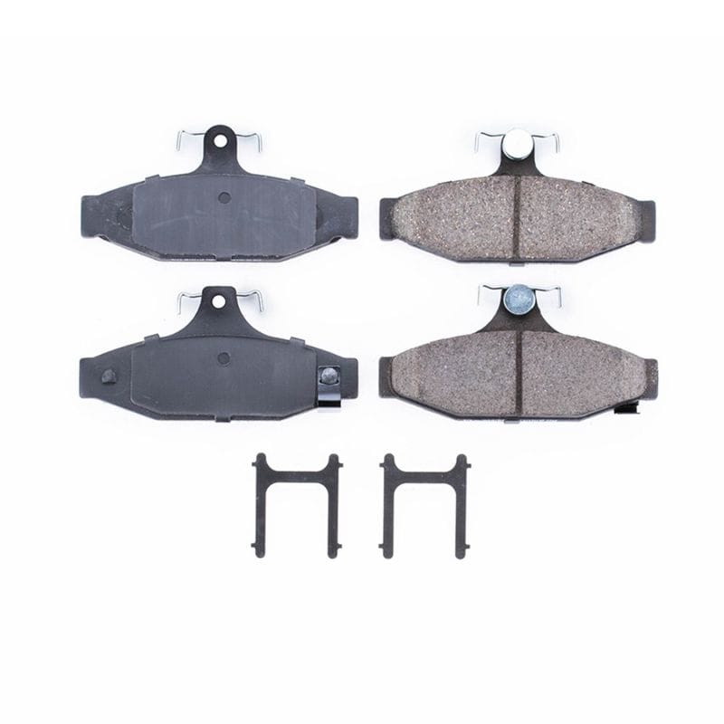 PowerStop — PowerStop - Z17 Low-Dust Ceramic Brake Pads with Hardware