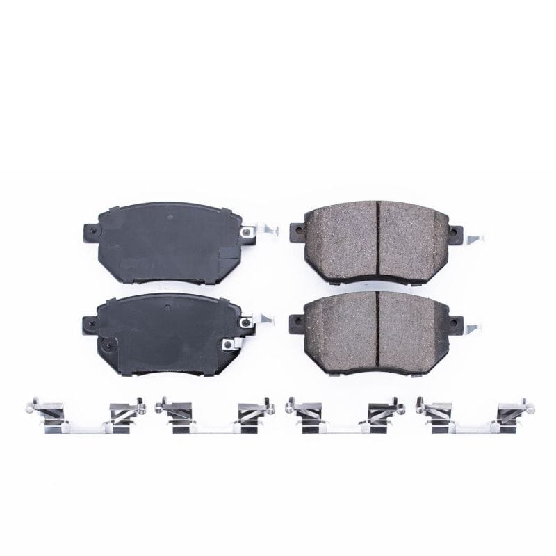 PowerStop — PowerStop - Z17 Low-Dust Ceramic Brake Pads with Hardware