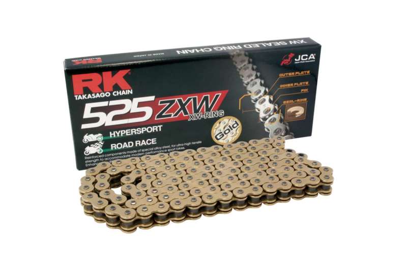 RK Chain — RK Chain GB525ZXW-100L XW-Ring - Gold