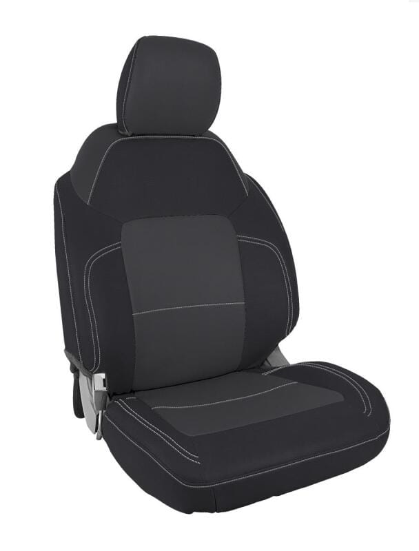 PRP Seats — PRP 2021+ Ford Bronco 2 Door Front Seat Covers (Pair) -  Black & Grey
Seat Covers