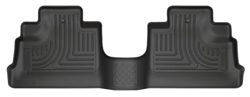 Husky Liners — Husky Liners 11-12 Jeep Wrangler Unlimited (4 Door) WeatherBeater 2nd Row Black Floor Liners