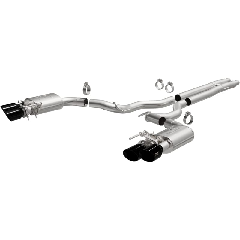 Magnaflow — Competition Series Black Chrome Tips Cat-Back System
Competition Series Stainless 3 in Cat-Back