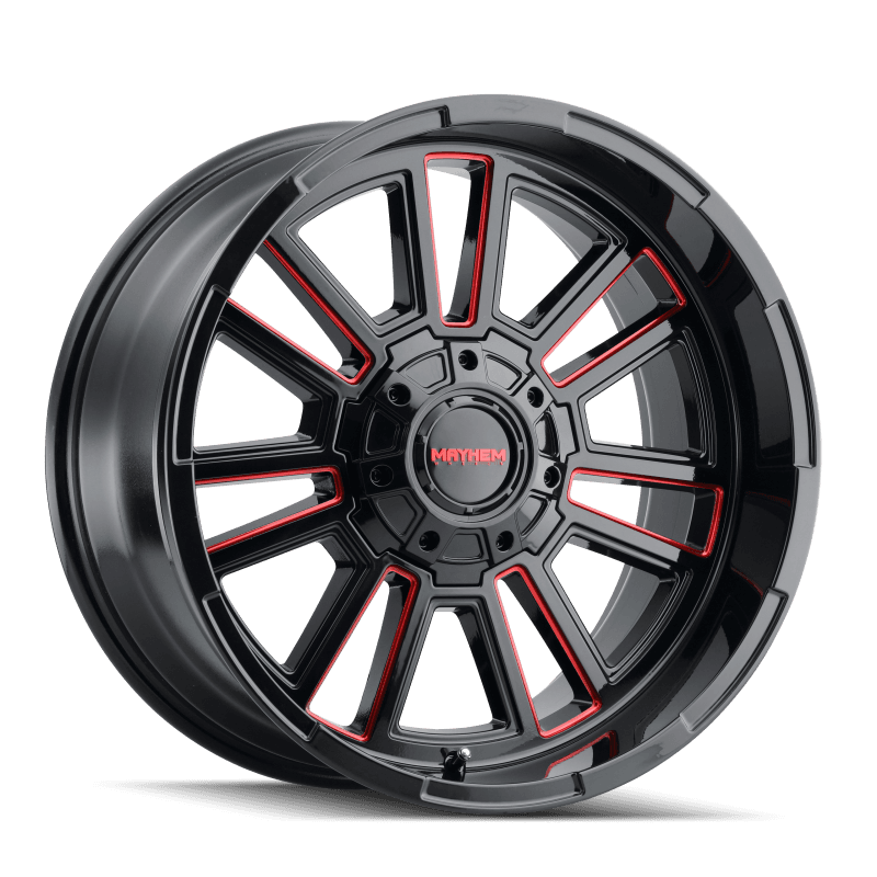 Mayhem — APOLLO (8115) GLOSS BLACK MILLED PRISM RED