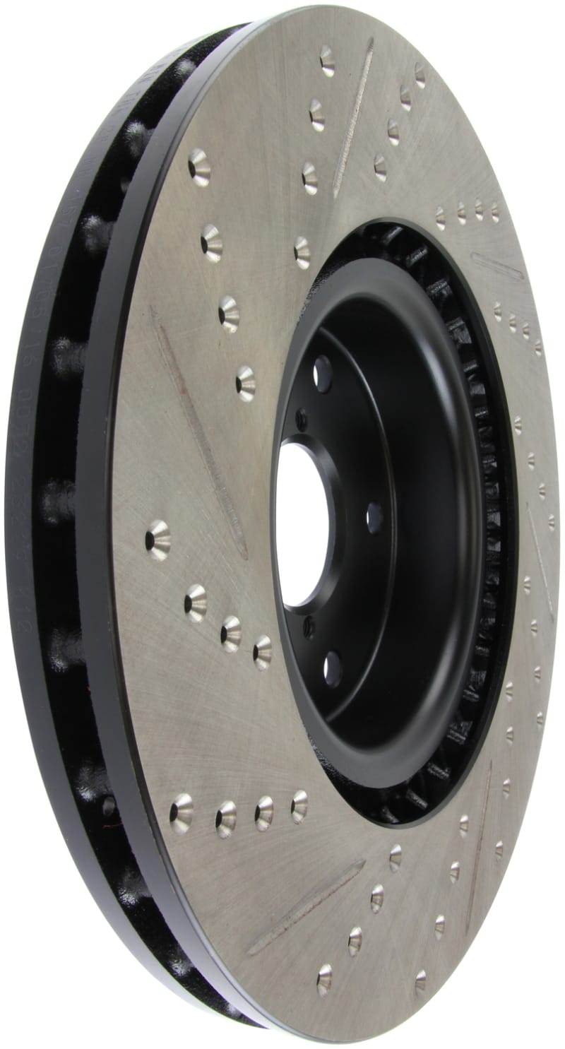 Stoptech — StopTech Sport Drilled & Slotted Brake Rotor; Front Left
StopTech Sport Drilled/Slotted Brake Rotor; Front Left