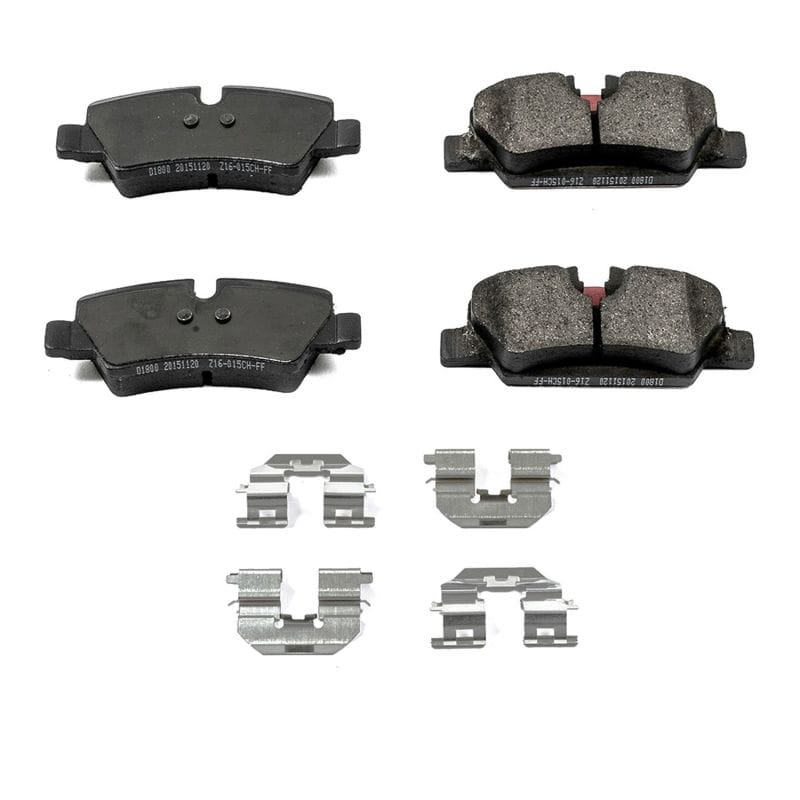 PowerStop — PowerStop - Z17 Low-Dust Ceramic Brake Pads with Hardware