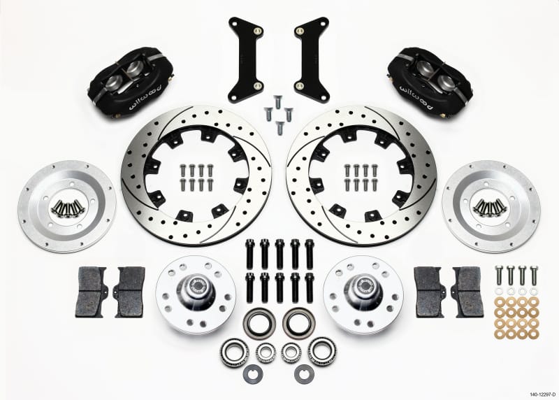 Wilwood — KIT,FRONT,G-BODY,80-87,FDLI,12.19 SRP,BLACK POWDER COAT
