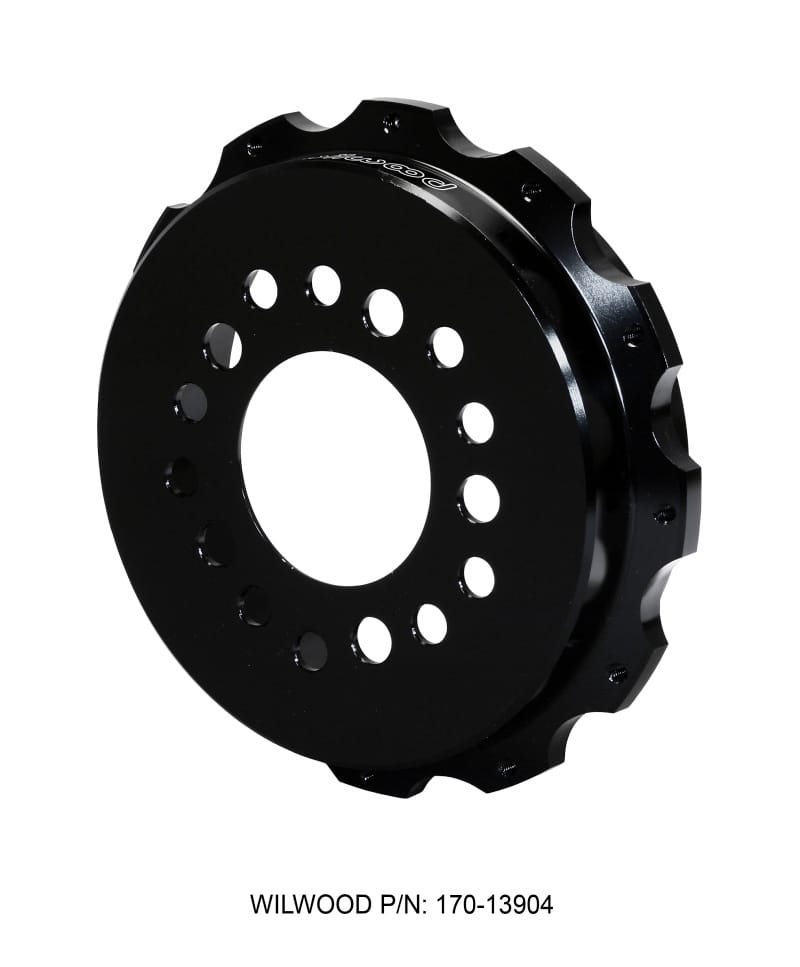 Wilwood — HAT,D-DRUM,12x8.75BC,5x4.53/4.75/5.00 MT 1.341 OFFSET,3.064 REG,ALUM