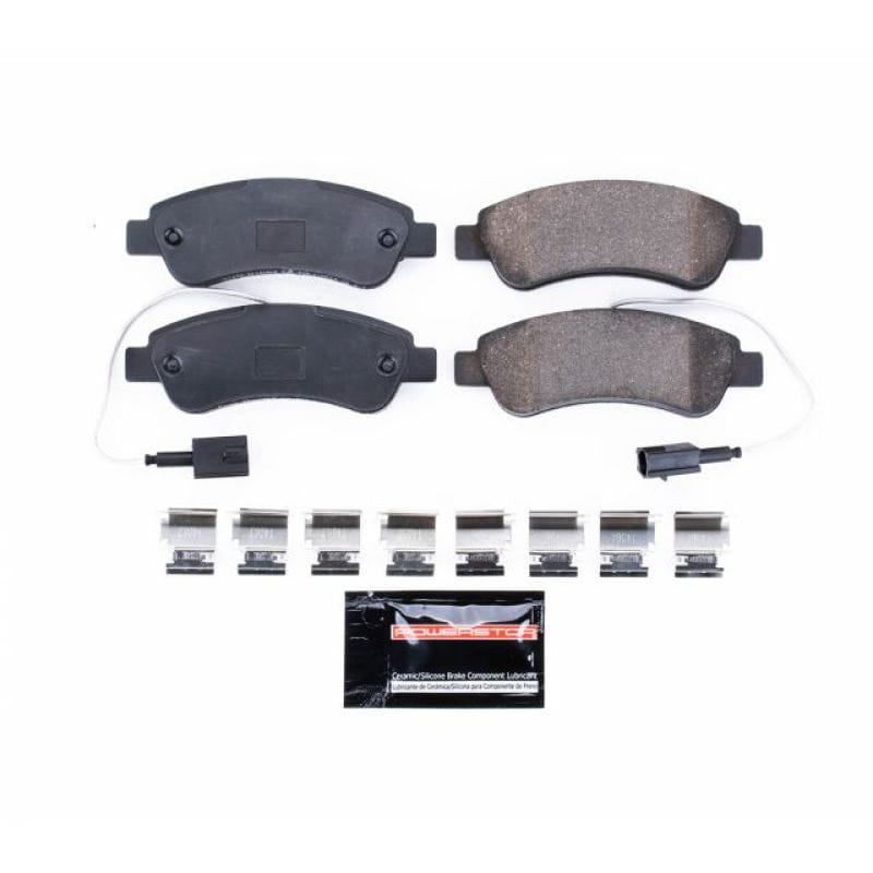 PowerStop — PowerStop - Z23 Daily Driver Carbon-Fiber Ceramic Brake Pads with Hardware Kit