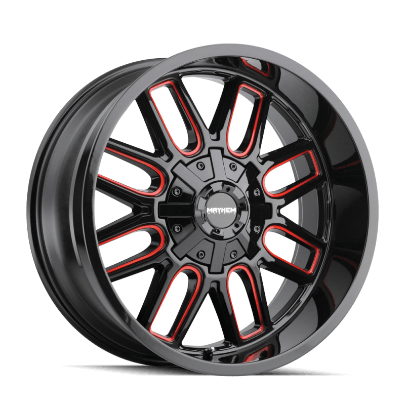 Mayhem — COGENT (8107) GLOSS BLACK MILLED PRISM RED