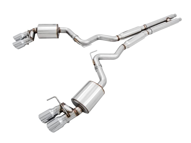 AWE Tuning — AWE Touring Edition Cat-back Exhaust for the 2018+ Mustang GT