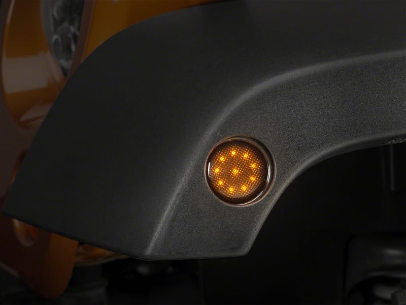 Raxiom — Raxiom 07-18 Jeep Wrangler JK LED Side Marker Lights- Smoked
Lights