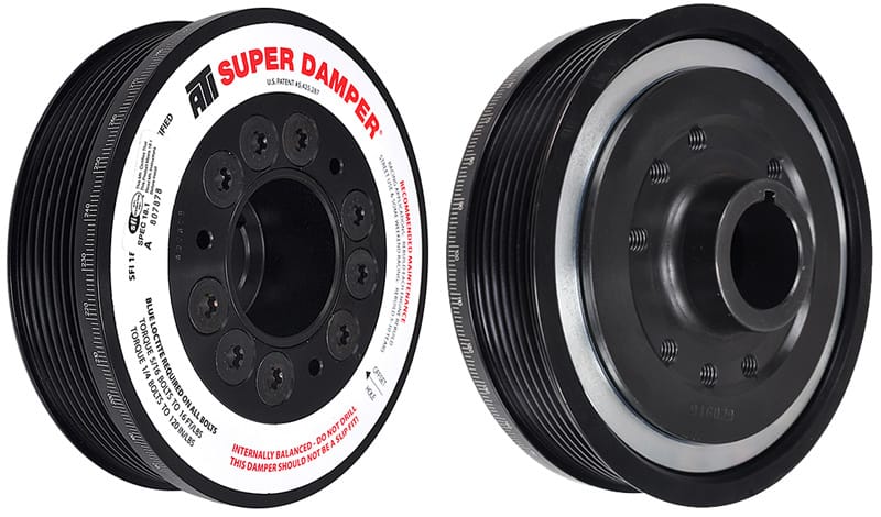 ATI — ATI Damper - 5.67in - Alum - 6 Grv - Honda F20 F22 - 7 Percent OD - Street - 3 Ring - 1Pc