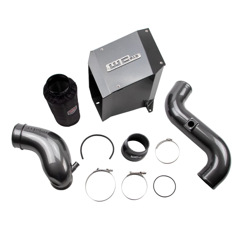 Wehrli — Intake Kit Stage 2, 4in., for 2004.5-2005 Duramax LLY, Candy Red