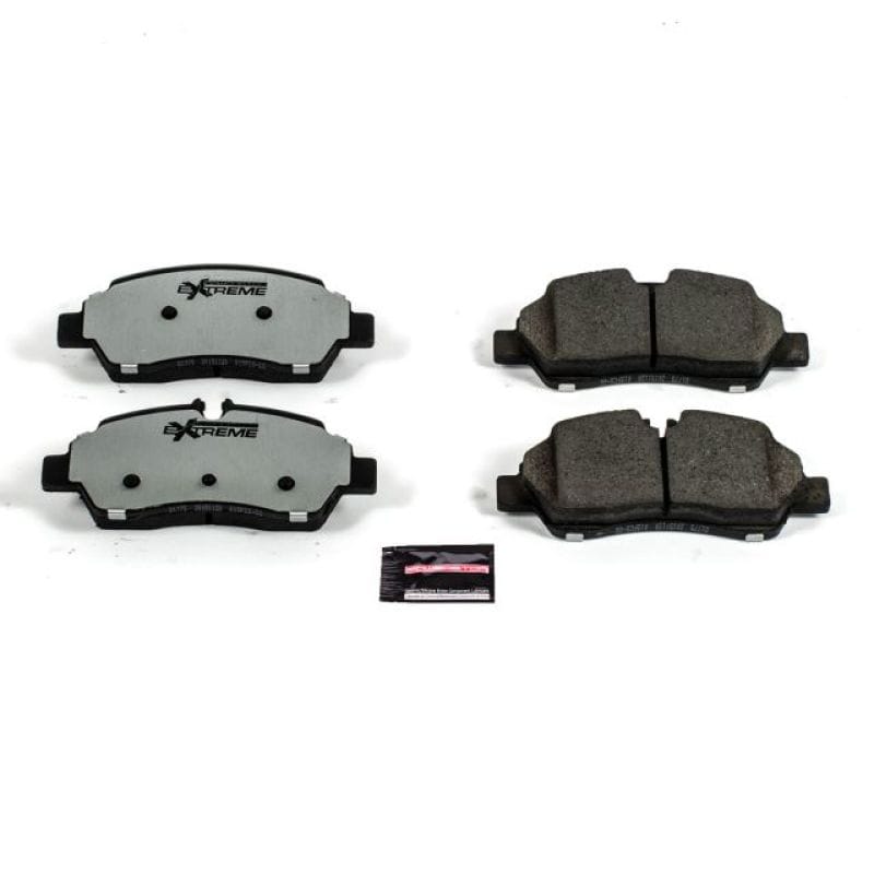 PowerStop — PowerStop - Z36 Truck and SUV Carbon-Fiber Ceramic Brake Pads with Hardware Kit