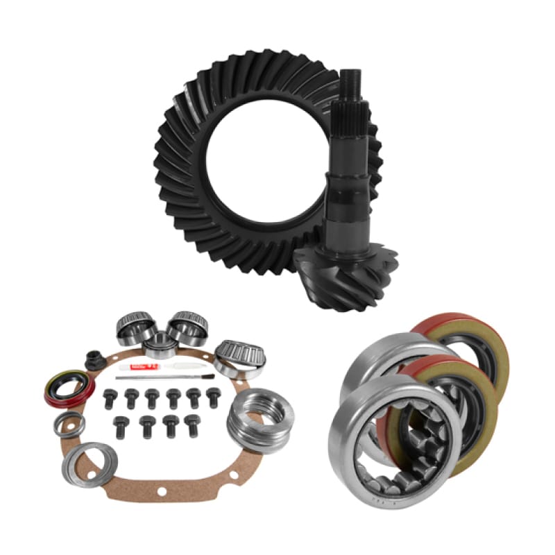 Yukon Gear & Axle — 8.8" Ford 3.27 Rear Ring & Pinion, Install Kit, 2.25" OD Axle Bearing & Seals