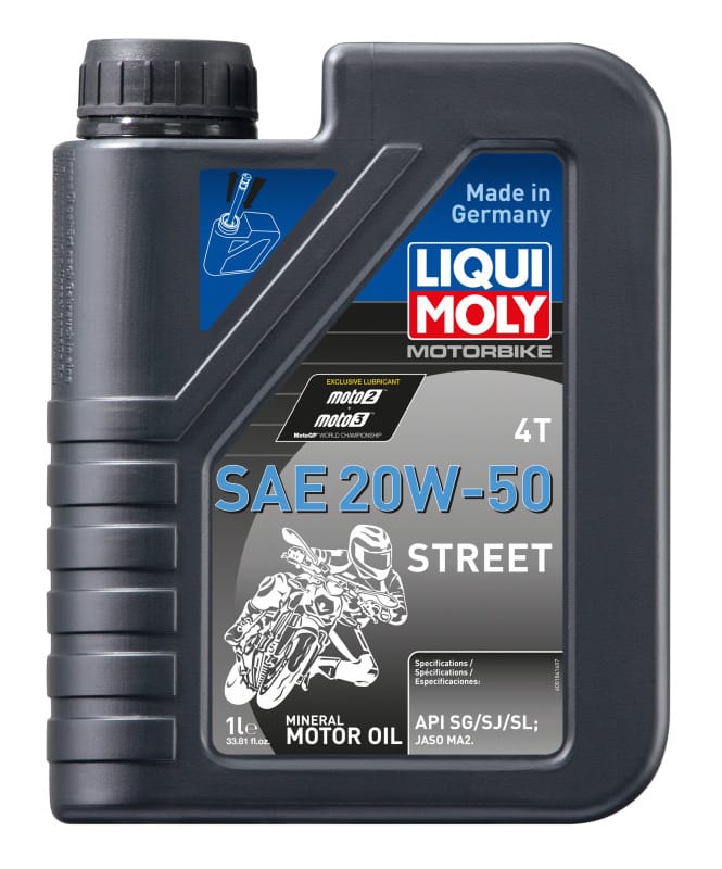 LIQUI MOLY — Motorbike 4T SAE 20W-50 Street