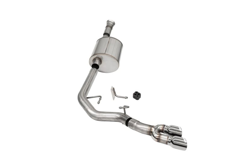 CORSA Performance — 3.0in. Front of Tire Exit Catback Exhaust System with Twin 3.5in. Pro Series® Ti
3.0in. Front of Tire Exit Catback Exhaust System with Twin 3.5in. Tips