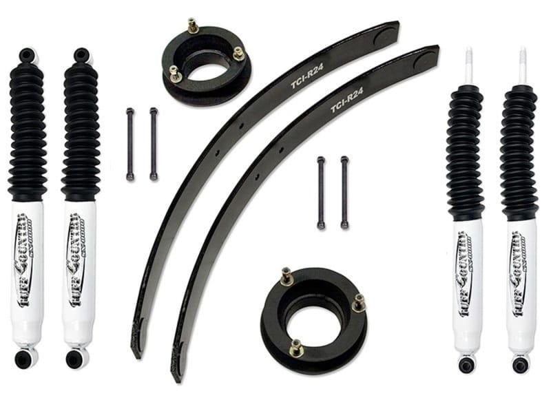 Tuff Country — 2003-2012 Dodge Ram 3500 4x4-2in. Lift Kit (w/Rear add-a-leafs) by (No Shocks)