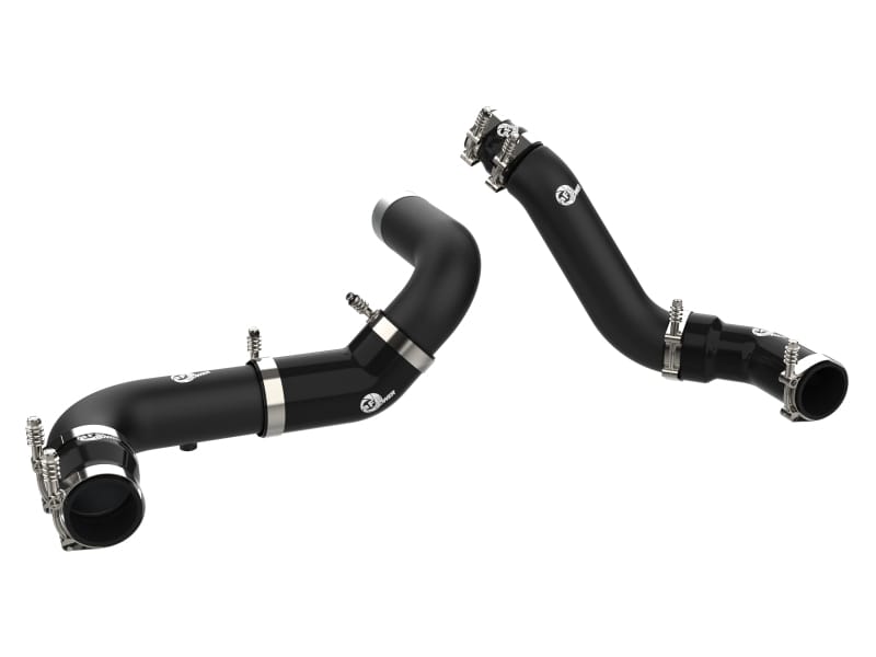 aFe — aFe 16-19 RAM 1500 V6 3.0L (TD) BladeRunner 3in Aluminum Hot & Cold Charge Pipe Kit - Black
Charge Pipe Kit