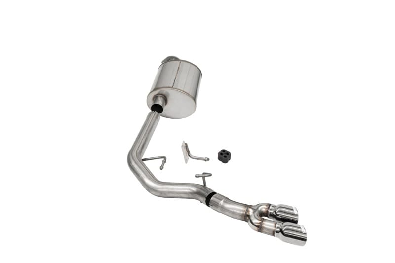 CORSA Performance — 3.0in. Front of Tire Exit Catback Exhaust System with Twin 3.5in. Pro Series® Ti
3.0in. Front of Tire Exit Catback Exhaust System with Twin 3.5in. Tips