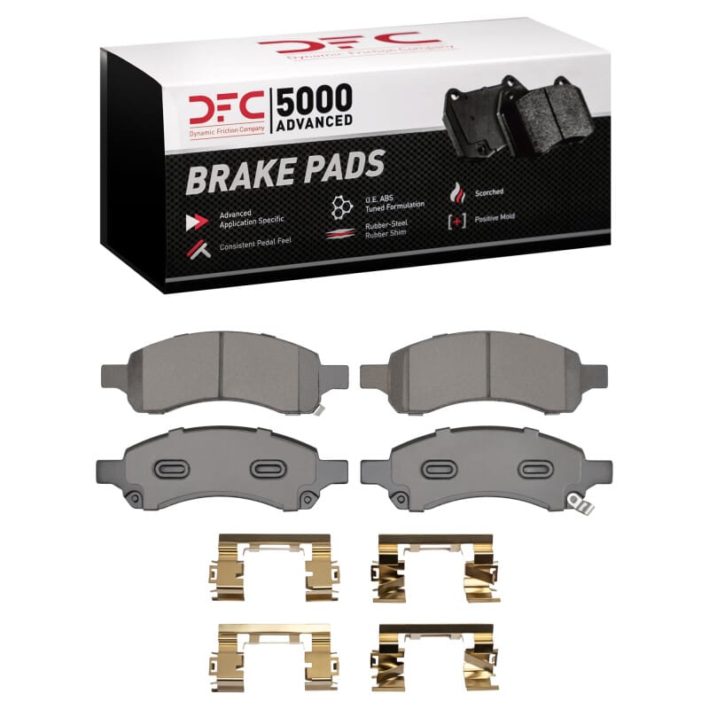 DFC — DFC 5000 Advanced Pads - Ceramic and Hardware Kit
