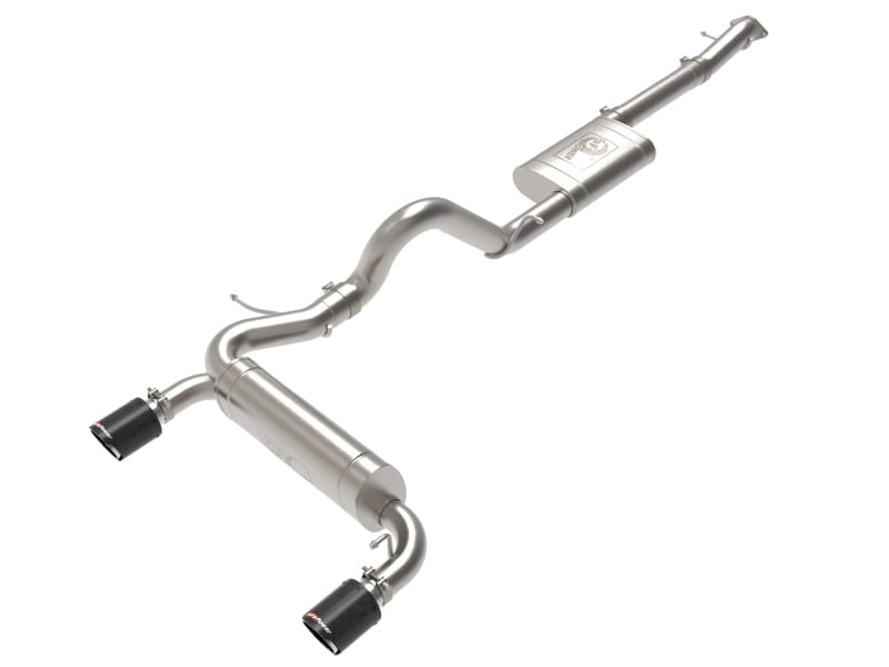 aFe — Vulcan Series 3 IN to 2-1/2 IN Stainless Steel Cat-Back Exhaust System Carbon