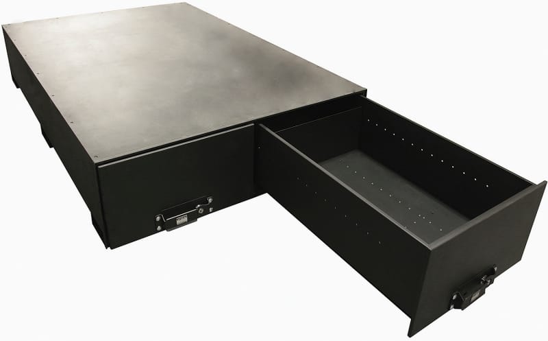 Tuffy Products — Tuffy Heavy Duty Gear Drawers- 2Drawer- 50/50 Split Blk