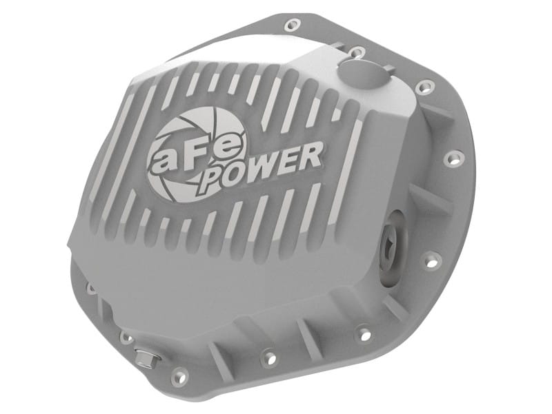 aFe — Street Series Rear Differential Cover Raw w/ Machined Fins