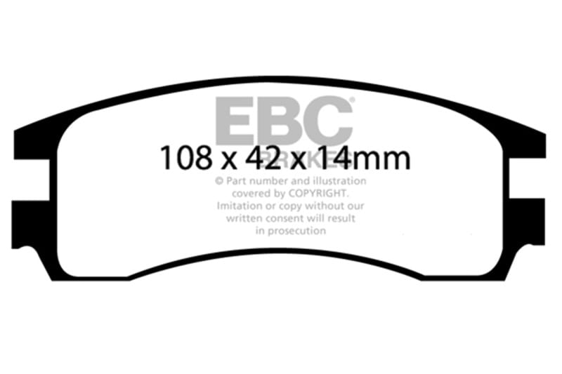 EBC — Ultimax OEM Replacement Brake Pads