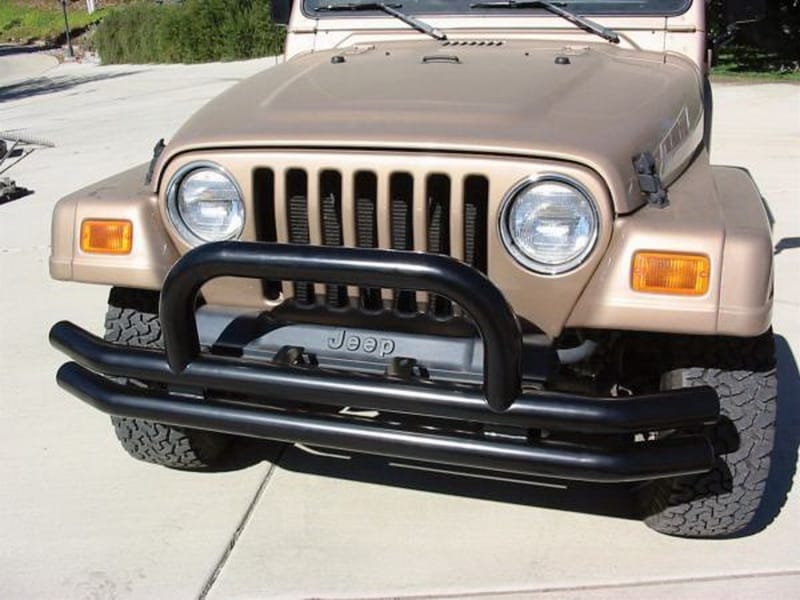 Rampage — Double Tube Bumper, Front with Hoop
Front Double Tube Bumper
