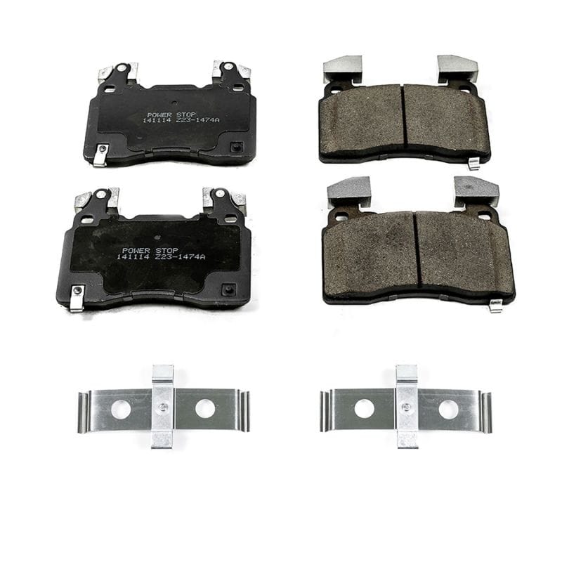 PowerStop — PowerStop - Z17 Low-Dust Ceramic Brake Pads with Hardware